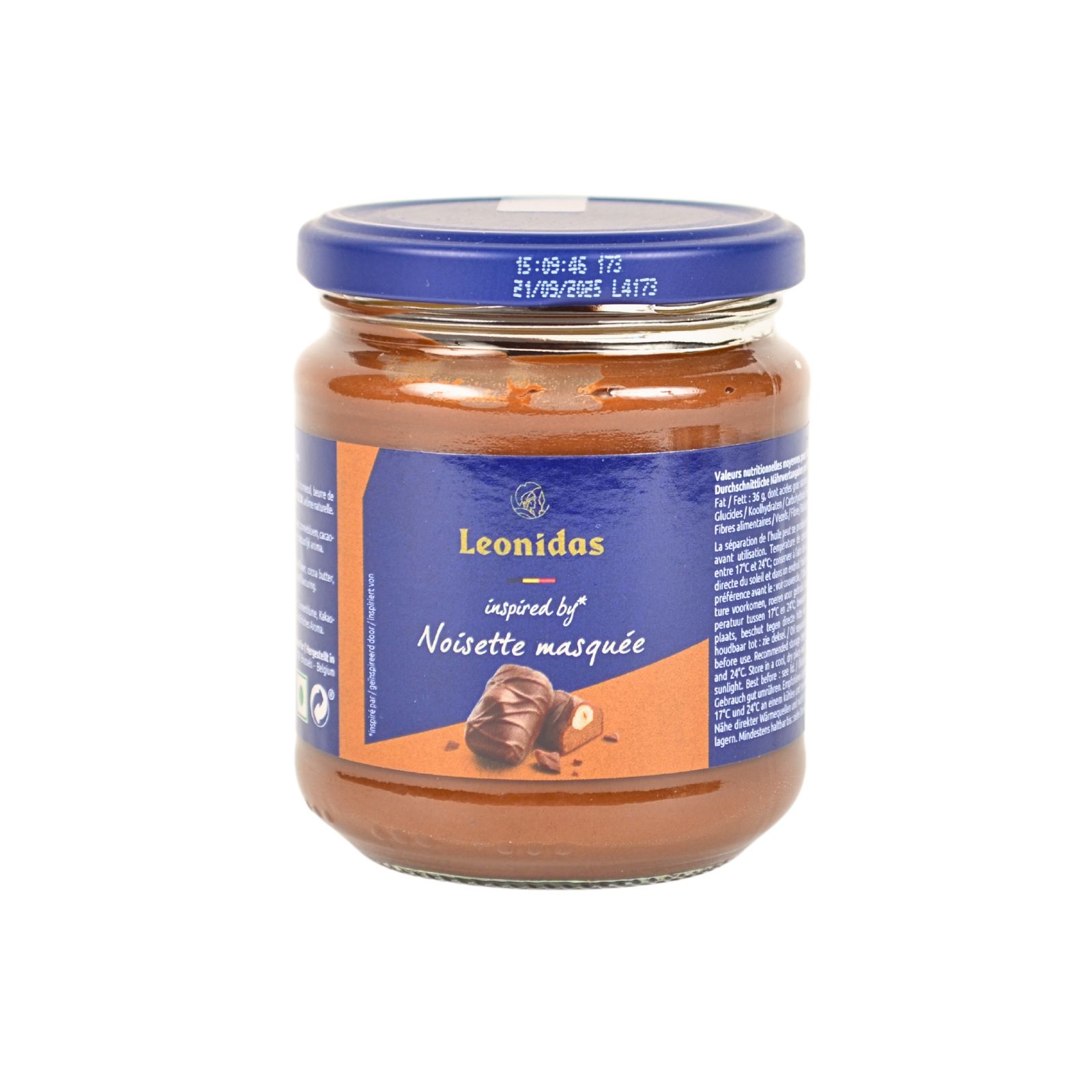 Ciocolata tartinabila cu lapte si alune 300g