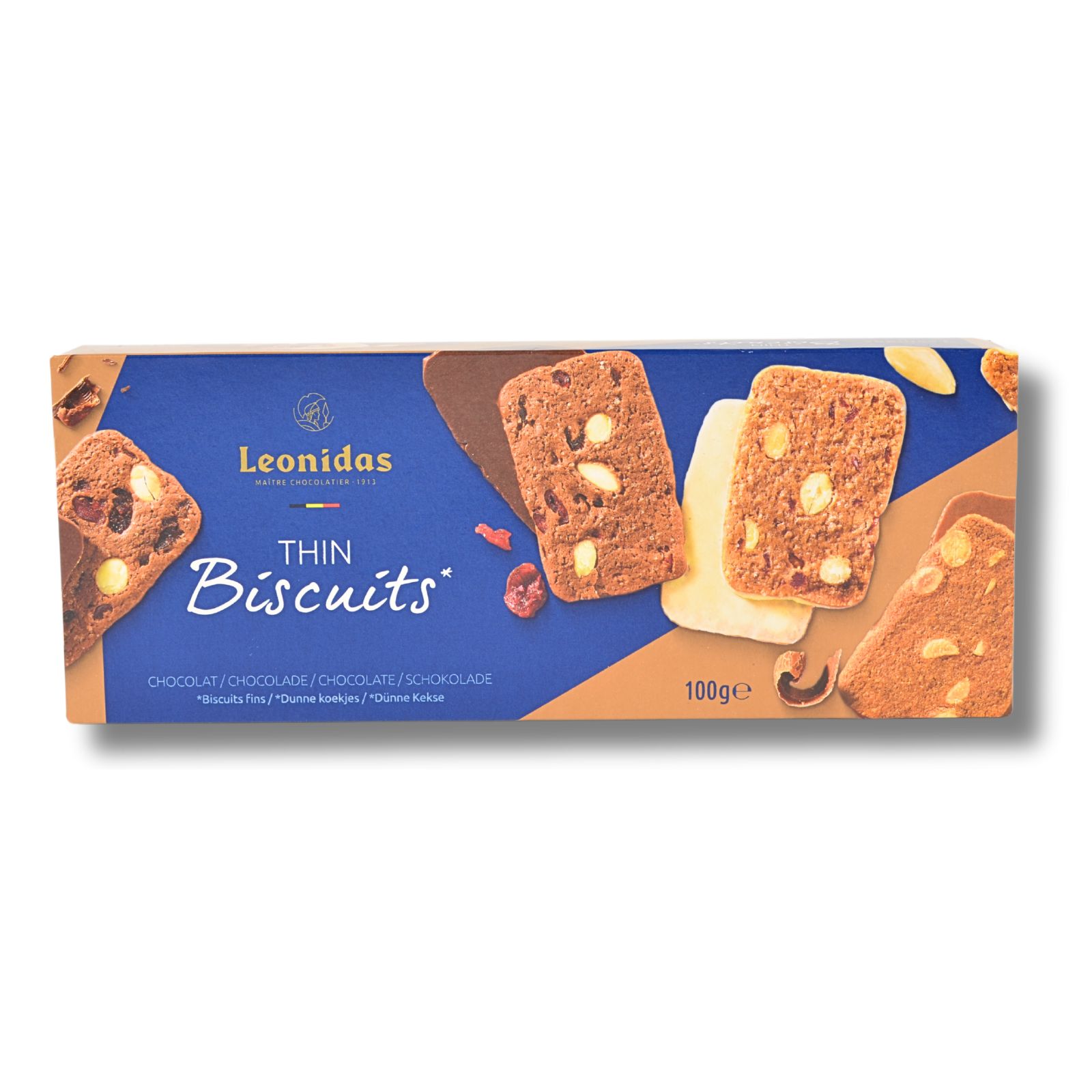 Biscuiti cu ciocolata Leonidas 100g - imagine 2
