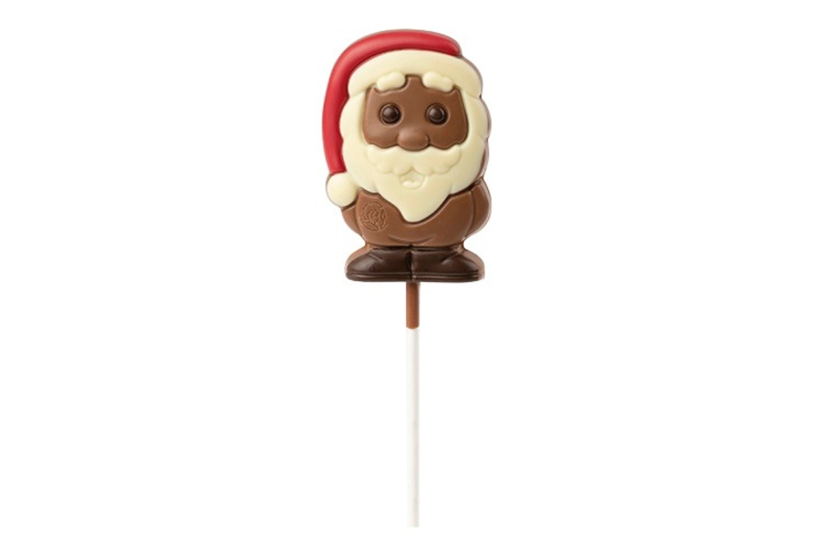 Lollipop Mos Craciun ciocolata lapte 35g