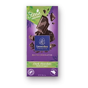 Tableta ciocolata neagra Stevia 85g
