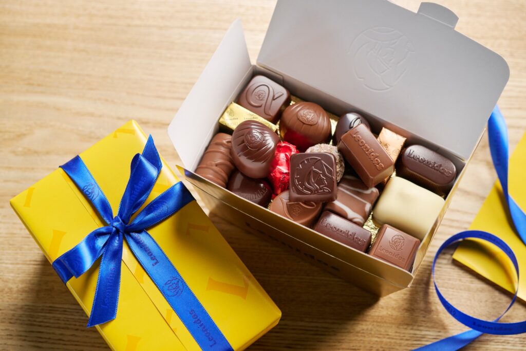 cadou praline Leonidas - sarbatoarea Sf. Maria