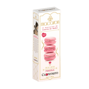 Macaron capsuni 42g